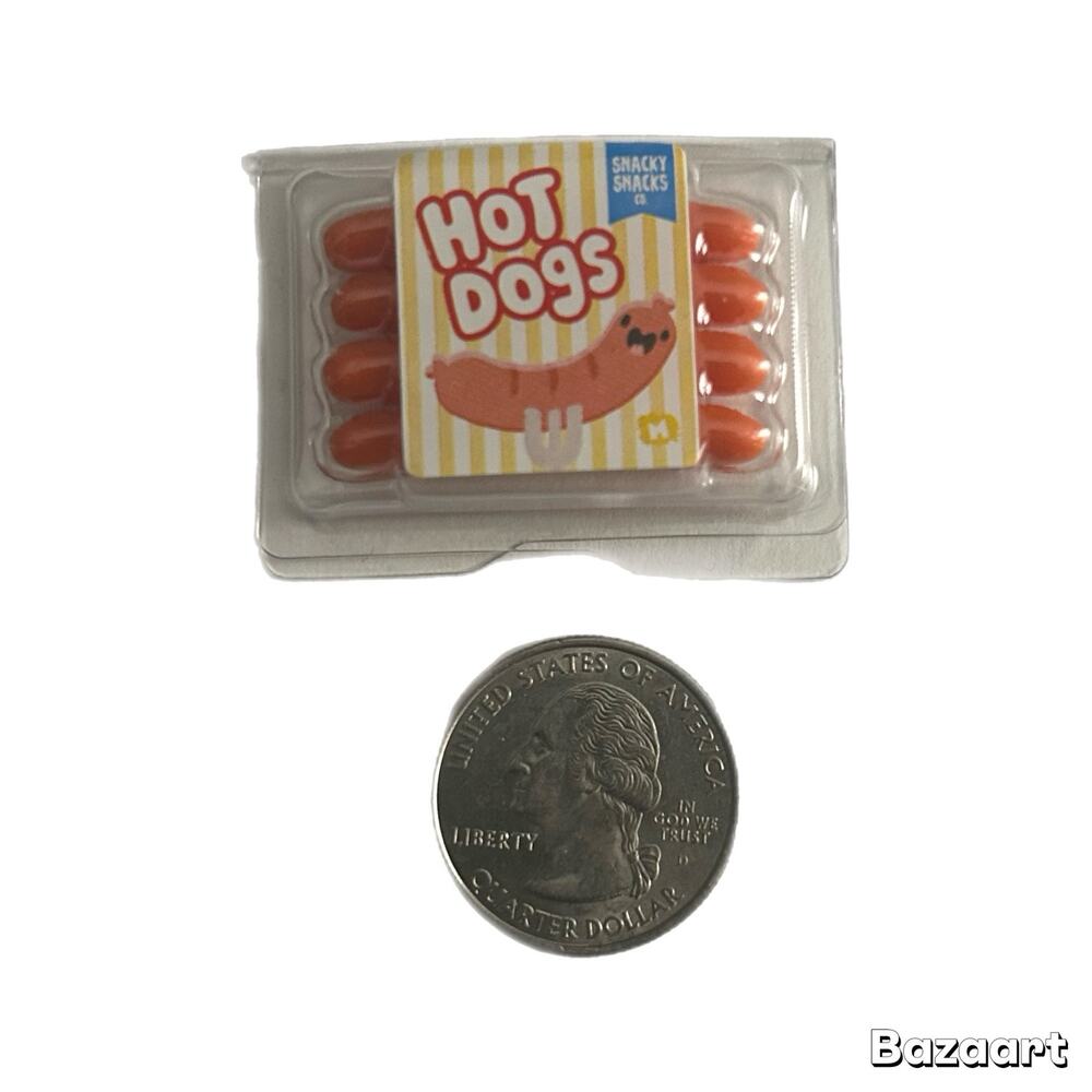 Miniverse Make It Mini Mini Pack of Hot Dogs New